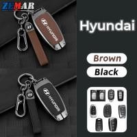 ราคา เคสกุญแจรีโมทรถยนต์ แบบหนัง ผสมสังกะสี สําหรับ Hyundai Ioniq 5 Creta Stargazer Kona Elantra N H1 Staria (25910766154)