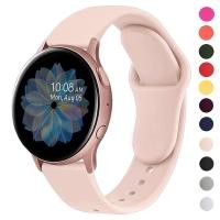 ราคา สายนาฬิกาข้อมือซิลิโคน 22 มม. 20 มม. สําหรับ Samsung Galaxy watch 6 5 4 3 46 มม. 42 มม. Active 2 correa Gear S3 Huawei watch GT 2e (14098543326)