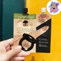 ราคา คูชั่นแอนด์คอนซีลเลอร์ ฑาบายน้องฉัตร 7G+2G 1ซอง Tha By Nongchat Cushion and Concealer วิตามินซีเอสพีเอฟ15 PA++ (29316143567)