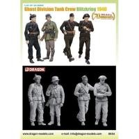 ราคา โมเดลประกอบ Dragon Model 1/35 DRA6654 GHOST DIVISION TANK CREW BLITZKRIEG (10169468353)
