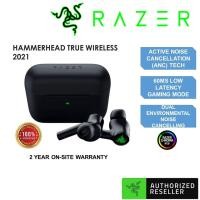 ราคา ของแท้!!⚡️หูฟังไร้สายเกมมิ่ง⚡️RAZER HAMMERHEAD TRUE WIRELESS 2021 (2nd Gen) Gaming Mode 60ms | Razer Chroma™ RGB (23119390038)
