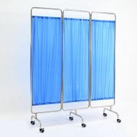 ราคา ฉากกั้นห้อง พับได้ ม่านกั้นห้อง 3 ตอน เกรด 201 สีฟ้า (44417612143)