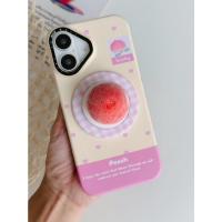 ราคา [i16] ส่งด่วน✨PC090 ลูกพีช +ไอริงแม่เหล็ก เคสไอโฟน ชาร์จไร้สาย มินิมอล สำหรับ Iphone 13-16Promax (57102328085)