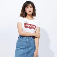 ราคา เสื้อยืดมือหนึ่งหญิงแบรนด์levi'sแท้ (6819297677)