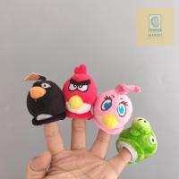 ราคา 4 ชิ้น Angrys Bird Finger Cover ตุ๊กตาของเล่นของขวัญวันเกิดเด็ก (42309180906)