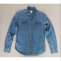 ราคา เสื้อยีนส์กระดุมมุกวินเทจ Gap1969 slim fit(I600) (2882956849)