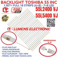 ราคา TOSHIBA 55 INC LED TV BACKLIGHT 55L2400 55L5400 55L2400VJ 55L5400VJ VJ 55L TOSHIBA 15K 15LED 15 ปุ่ม 3V 55L 55INCH 55IN NCH ใน (52702171197)