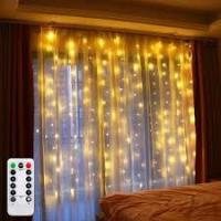 ราคา ไฟตกแต่งผ้าม่าน USB พร้อมรีโมท มือสอง (4478131548)
