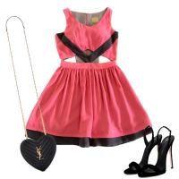 ราคา Dress Lyn around (714902519)