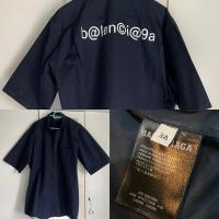 ราคา เสื้อ Balenciaga พร้อมแท็ก ใบเสร็จ ถุงกระดาษ ครบ ใส่ไม่กี่ครั้ง ซื้อใส่เอง size 38 oversize (16788321468)