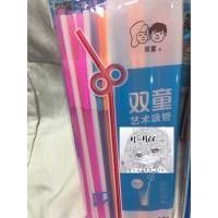 ราคา หลอดดูดน้ำแฟนซี เกรดA สีนีออนคละสี จำนวน 100 ชิ้น / ถุง ความยาว 26 cmยืดได้ยาว 33 cm (11750355364)