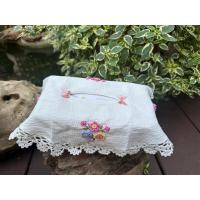 ราคา กล่องทิชชู ผ้าฝ้ายปัก ตัวหนอน ดอกกลางรวมดอก ผ้าคลุมกล่องทิชชู สี่เหลี่ยมผืนผ้า ขนาดมาตรฐาน งานฝีมือ ปลอกทิชชู สีขาวนวล (24829000164)