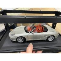 ราคา AUTOart AUTOart Porsche 986 Porsche Boxster s 989 cabriolet facelift 1: 18 ยี่ห้อใหม่แพคเกจจอแสดงผลตรงในกล่อง Reserved, สีโลหะสีเงินหายาก, สีพื้นผิวการวัดดีมาก (50800691024)