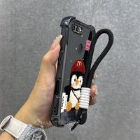 ราคา กรณีสําหรับ OPPO A5S A12 A7 F9 ขั้นสูงเคลือบด้วยไฟฟ้าป้องกันการตกเคสโทรศัพท์รูปแบบเพนกวินน่ารักและ TPU soft case ฟรีเชือกแขวน (40125386678)