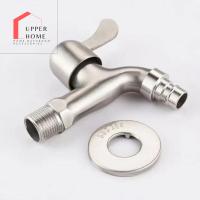 ราคา UPPER HOME ก๊อกน้ำ ก๊อกสนาม ก๊อกคอยาวสแตนเลส มีแบบก๊อกคอยาวปากกสนาม หัวใบพาย วัสดุทำจากสแตนเลส304 (25920525752)