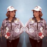 ราคา แจ็คเก็ตยีนส์เพ้นท์ลายอลิสแต่งเชือกสานๆ (361885749)