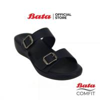 ราคา Bata COMFIT รองเท้าเพื่อสุขภาพ รองเท้าแตะผู้หญิง SLIP ON แบบสวม เปิดส้น สีน้ำเงิน รหัส 6619598 (8273088372)