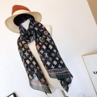 ราคา ผ้าพันคอผ้าคลุมไหล่ มี2สี ผ้าพันคอ Louis Vuittionป้ายแบรนด์พร้อมส่งจากไทย ผ้าพันคอแฟชั่น 180*90 Cm ผ้า Silk Satin (16462711177)