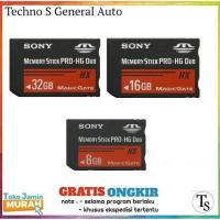 ราคา ใหม่ Memory Stick PRO Duo 8 GB - 16 GB - 32 GB - การ์ดหน่วยความจํา Pro HG PSP / กล้อง 8GB - 16GB (41122000110)