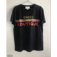 ราคา เสื้อ Gucci T-shirt [Boutique] ของแท้ มี2 สี ขาว/ดำ (7550156853)