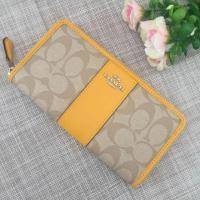 ราคา Coach กระเป๋าสตางค์ใบยาว แท้100% พร้อมส่ง (1500366915)