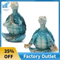ราคา Superb 2PCS เต่าทะเลโยคะตุ๊กตาตกแต่ง,สมาธิโยคะเต่าตกแต่ง,สวน Meditating โยคะเต่า Figurine ตกแต่งบ้าน (44216422136)