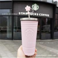 ราคา แก้วเก็บความเย็นสแตนเลส 304 ขายดี แก้วของขวัญ Starbucks (48101171290)