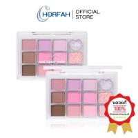 ราคา (50% เหลือ74.-) ODBO Real Heart Color Eye Palette 8g โอดีบีโอ พาเลท อายแชโดว์ 12 หลุม (25210467704)
