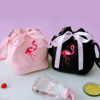 ราคา (ล้นตู้) กระเป๋าสะพาย ถอดสายได้ ฟลามิงโก้ปัก น่ารักมากๆ สีชมพู (5936479510)