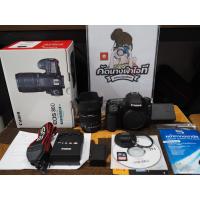 ราคา CANON EOS 80D + kit 18-55 mm. STM สภางนางฟ้า ตีไป97% ใช้งานน้อย ชัตเตอร์เพียง 3พันรูป เมนูไทย เลนส์ใช้งานได้ปกติ ไม่มีร (12398214618)