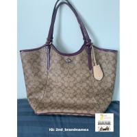 ราคา กระเป๋า Coach shopping แท้ 100% มือสองสภาพสวย (6350664149)