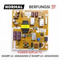 ราคา PSU TV // POWER SUPPLY TV SHARP LC - 40SA5200I // LC - 40SA5500I (29443619353)