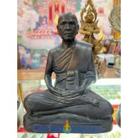 ราคา พระบูชาหลวงพ่อสด ป้ายน้ำเงิน หน้าตักประมาณ 6.5 นิ้ว วัดปากน้ำ (22159936781)