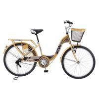 ราคา LA Bicycle จักรยาน รุ่น 24" City Ride Intergrated Carrier - gold (297181673)