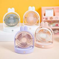 ราคา ✅พรีออเดอร์✅ พัดลมตั้งโต๊ะ รูปกระต่ายน่ารัก สายชาร์จUSB พร้อมโหมดเปิดไฟในตัว และสติกเกอร์ (29351146084)