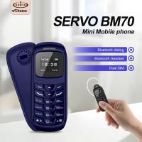 ราคา SERVO 2G GSM Mini โทรศัพท์มือถือ 2 ซิมการ์ดบันทึกการโทรอัตโนมัติบลูทูธโทร Magic Voice รังสีต่ําแบบพกพาโทรศัพท์มือถือ Blacklist (53352182246)