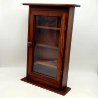 ราคา ตู้ไม้สัก โบราณ โชว์ของ วางของสะสม ตู้สนุ๊ปปี้ ไม้สักเก่า มีรอยไม้ (19830033987)