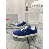 ราคา Prada 2025 Spring Summer รองเท้าผ้าใบลําลองแบบผูกเชือก Low-Top ใหม่ (41973828096)