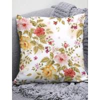 ราคา ปลอกหมอนอิง ผ้าเนื้อนุ่มลายดอกไม้สไตล์วินเทจ ขนาด 45x45 ซ.ม. (21091891493)