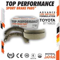 ราคา ใหม่! ก้ามเบรค หลัง TOYOTA HILUX TIGER SR5 SPORT RIDER / SURF LN46 BT 1660 S ผ้าเบรค โตโยต้า ไทเกอร์ (7271245198)