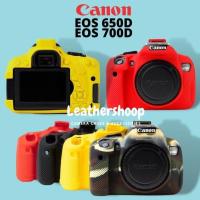 ราคา - ฝาครอบเคสยาง Canon EOS 600D 650D 700D (54801302651)