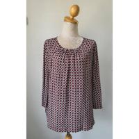 ราคา FF04343 เสื้อผ้ามือสอง ลายน้ำตาล แบรนด์ LIZ CLAIBORNE อก 46-52 นิ้ว (20285485784)