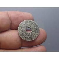 ราคา เหรียญ สตางค์รู เนื้อนิเกิล 10 สตางค์ พ.ศ. 2456 รับประกันแท้ (43554171423)