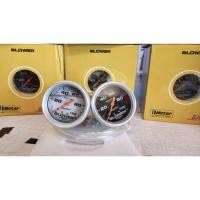 ราคา วัดบูสหน้าน้ำมัน แถมขาดำ!! วัดบูส พร้อมอุปกรณ์ หน้าขาว/ดำ 100PSI วัดบูสเทอร์โบ Autometer ออโตมิเตอร์ วัดบูส 100 ปอนด์ (22866159822)