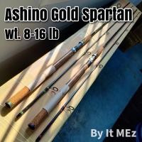 ราคา ของแท้ ราคาถูก ❗❗ คันเบ็ดตกปลา Ashino Gold Spartan Line wt. 8-16 lb เหมาะสำหรับ ตกปลาเกล็ด ตกสปิ๋ว Spinning (6633524037)