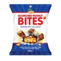ราคา Scorched Peanut Bites Bit ขนมถั่วลิสงผสมคาราเมลเคลือบช็อกโกแลต 140 กรัม (28442690298)