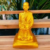 ราคา [sumpati]หลวงพ่อแดง วัดเขาบันไดอิฐ สีน้ำทอง ประทับนั่งพับเพียบ สูง20ซม. พระเกจิอาจารย์ผู้เรืองวิทยาคมผู้มีวาจาสิทธิ์ (18176854898)