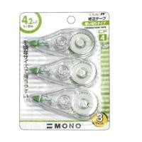 ราคา เทปลบคำผิด 4.2 มม.x8 ม. (3ด้าม) (CT-CF4) ทอมโบว CT-CF (22124262927)