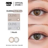 ราคา Olens Real Ring Gray / Brown (รายเดือน) คอนแทคเลนส์เกาหลี #olens (22990334440)
