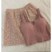 ราคา พร้อมส่งDayDu ชุดนอน กางเกงขาสั้น เสื้อกั๊ก ผ้าใส่สบาย แฟชั่นฤดูร้อน D134 (23551467842)